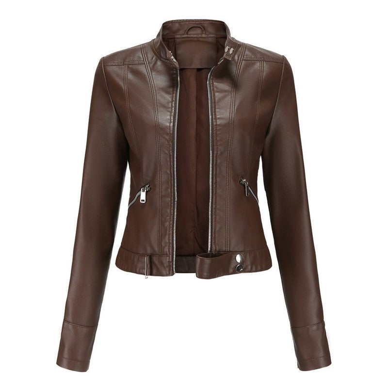 Maeve | Cropped Moto Jacket