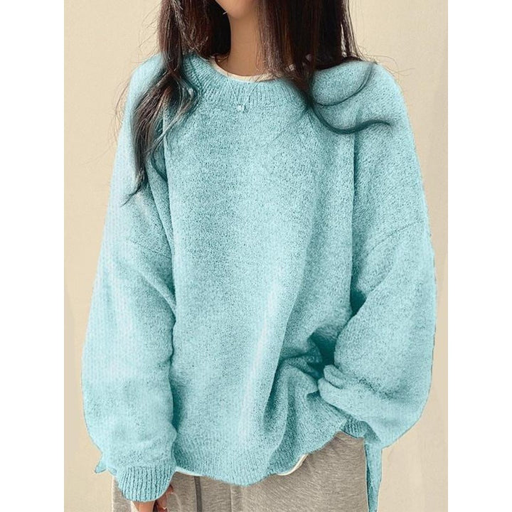 Vida | Oversized Crew Neck Sweater