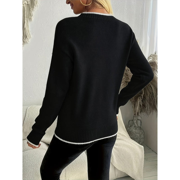 Holly | Snowflake-Embellished Sweater