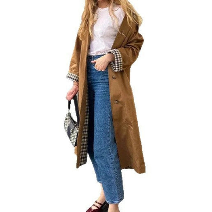 Lucia | Oversized Long Trench Coat
