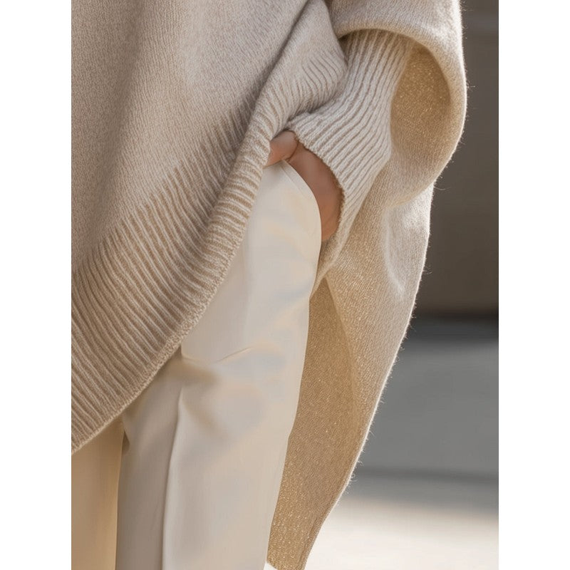 Clara | Oversized Batwing-Sleeve Sweater