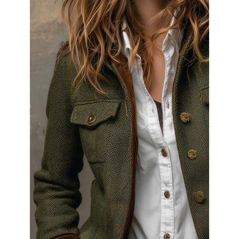 Dolores | Collarless Structured Blazer