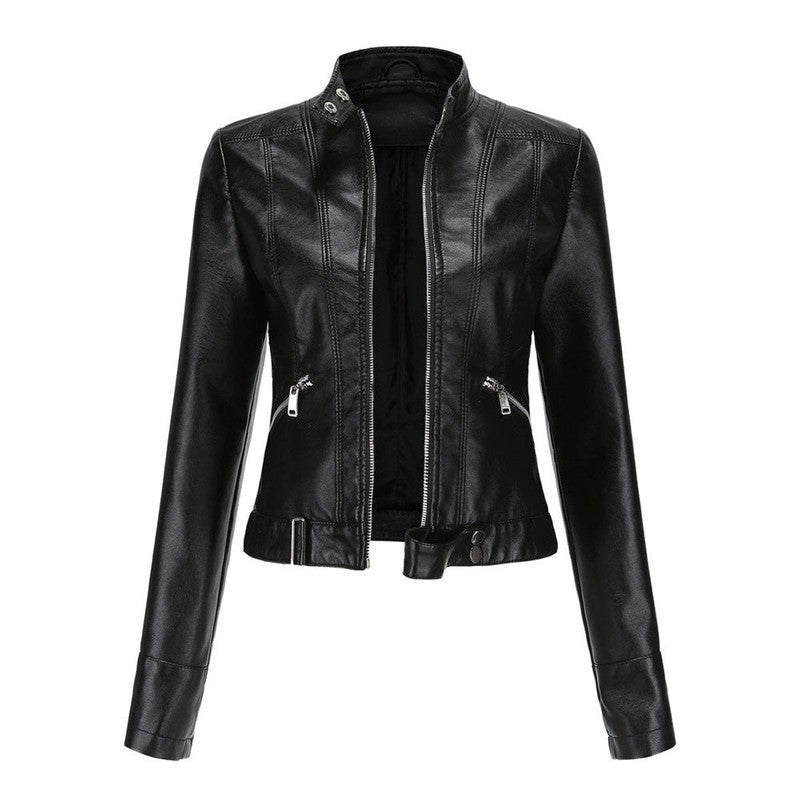 Maeve | Cropped Moto Jacket