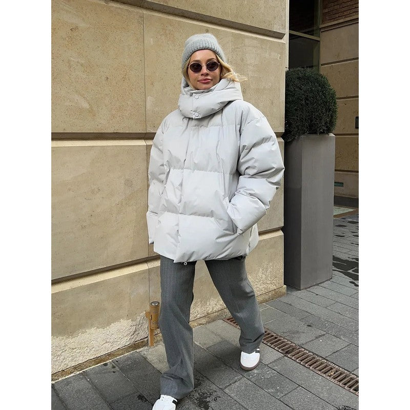 Juliette | Quilted Hooded Winter Jacket