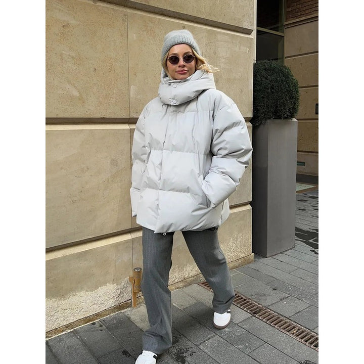 Juliette | Quilted Hooded Winter Jacket
