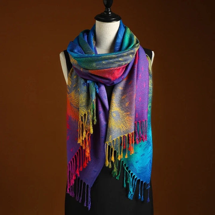 Wren | Scialle bohemien in cashmere