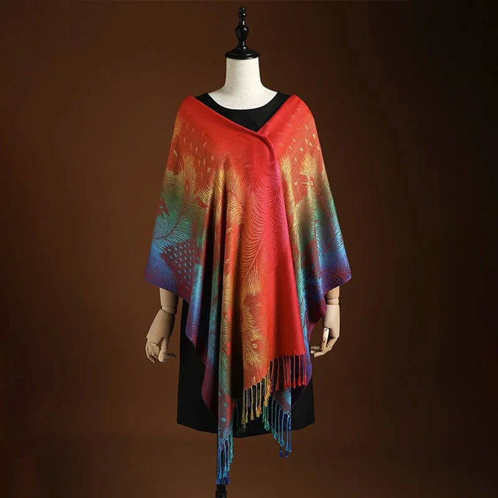 Wren | Scialle bohemien in cashmere