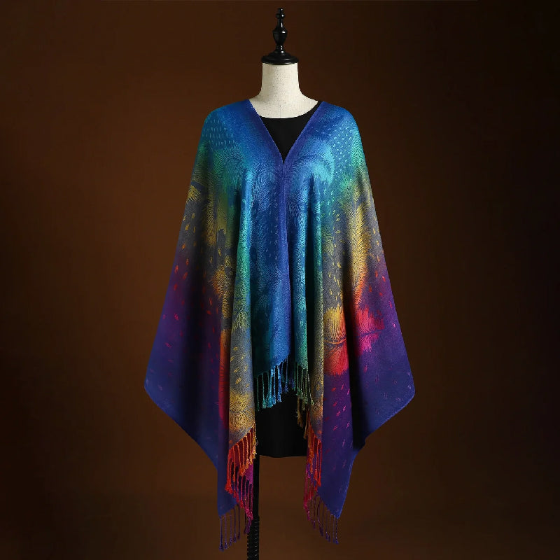 Wren | Scialle bohemien in cashmere
