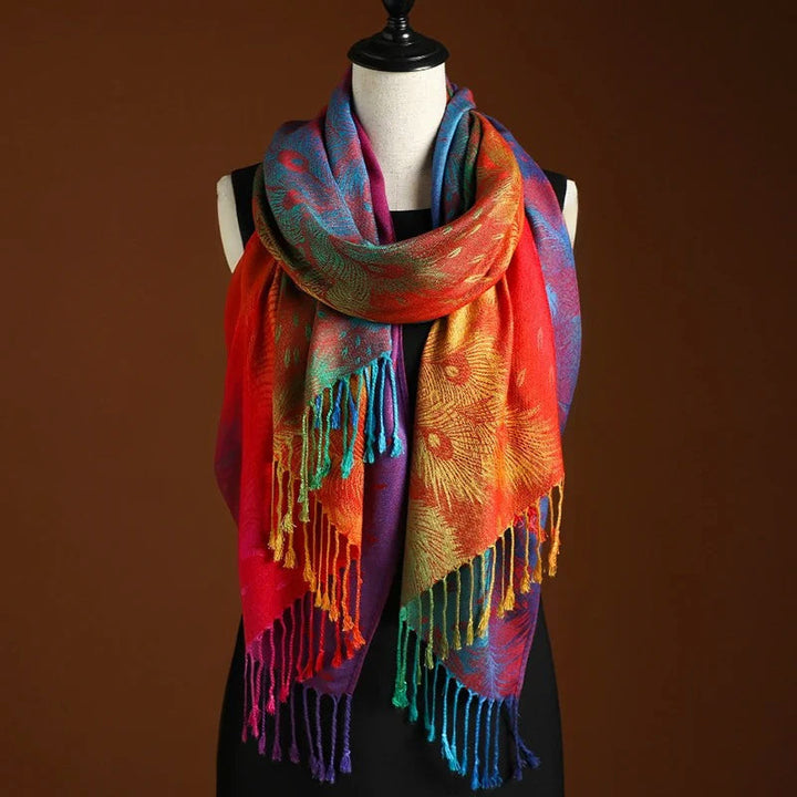 Wren | Scialle bohemien in cashmere