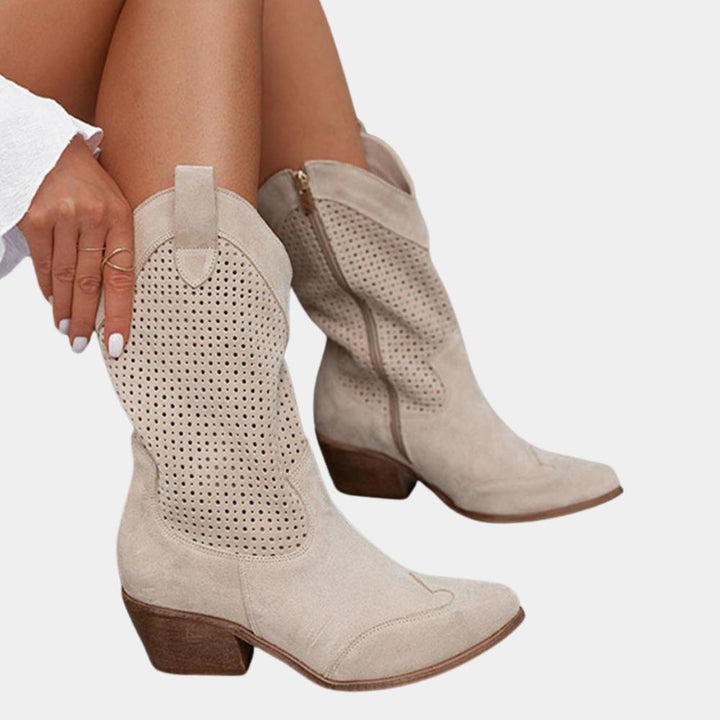 Natalie | Bottes orthopédiques style cowboy