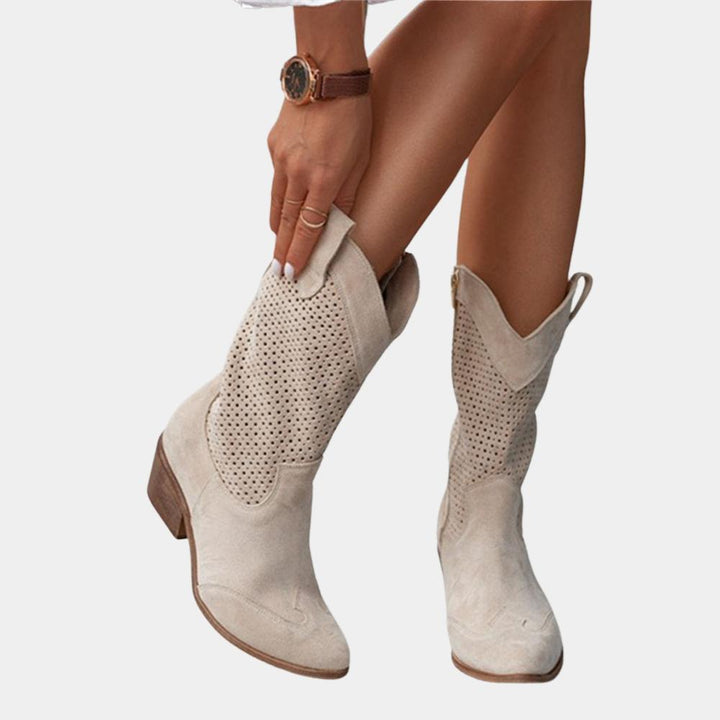 Natalie | Bottes orthopédiques style cowboy