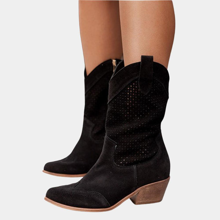 Natalie | Bottes orthopédiques style cowboy