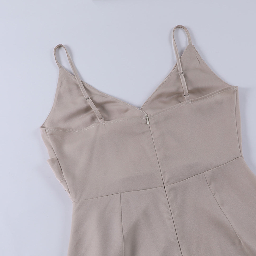 Charlie | Abito lungo da donna drappeggiato con spacco alto