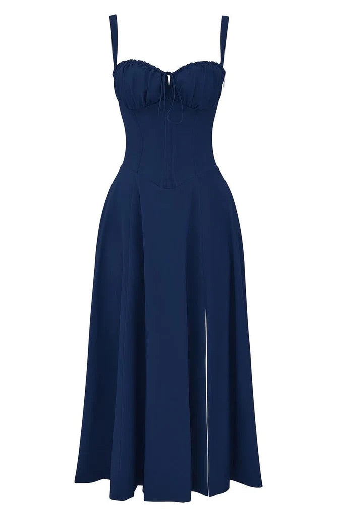 Solveig | Bustier-Midikleid mit Herzausschnitt