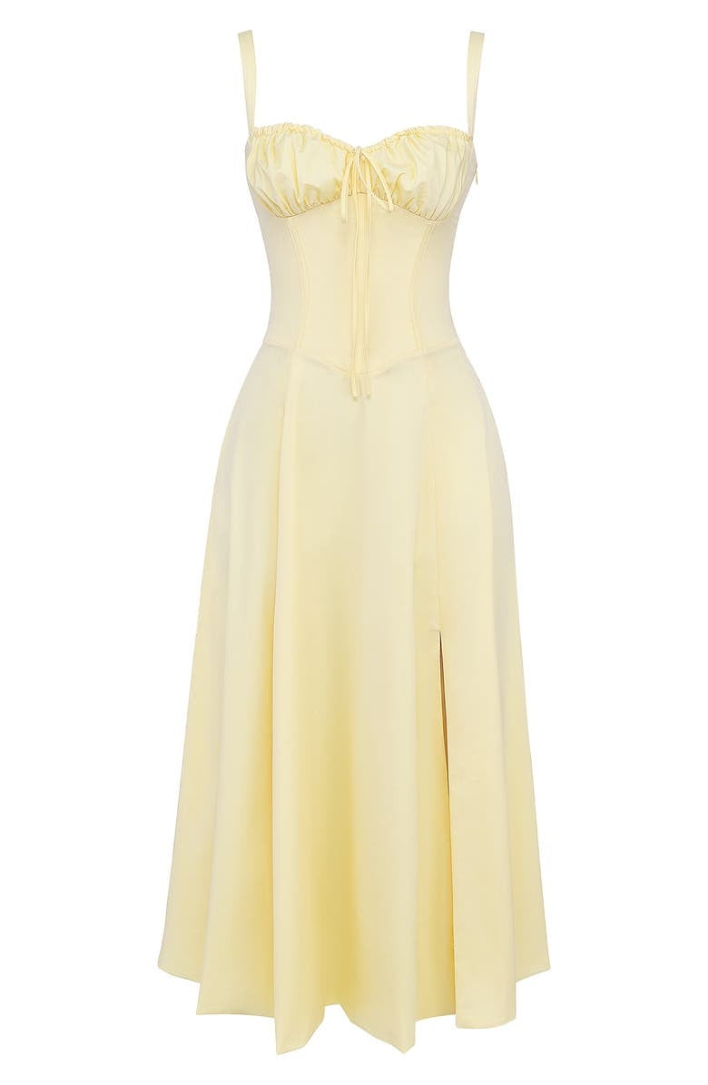 Solveig | Bustier-Midikleid mit Herzausschnitt