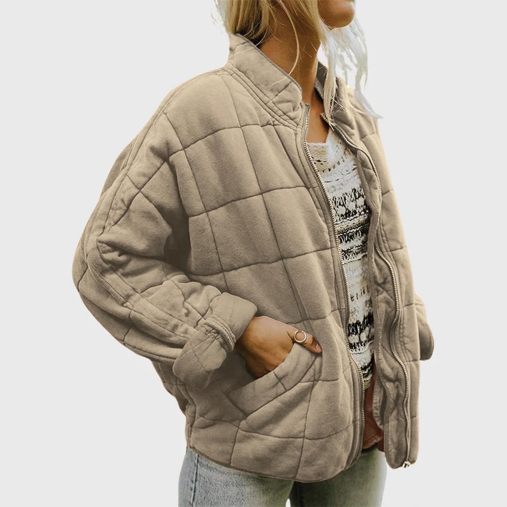 Emily | Gesteppte Jacke mit Reißverschluss