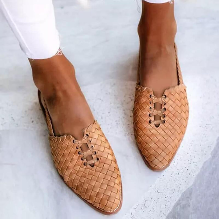 Naima | Handwoven Leather Sandals for Women