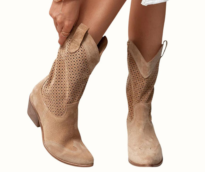 Natalie | Bottes orthopédiques style cowboy
