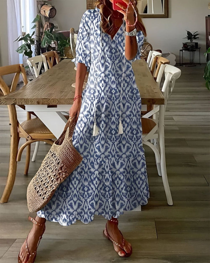 Celina | Vestido envolvente boho mágico