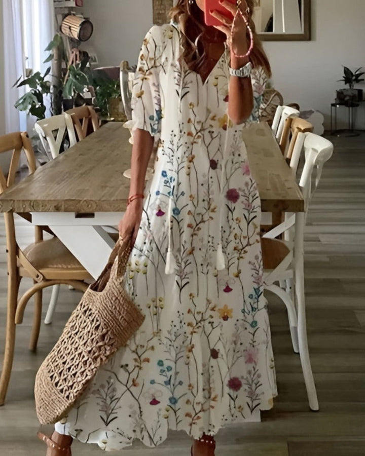 Celina | Vestido envolvente boho mágico