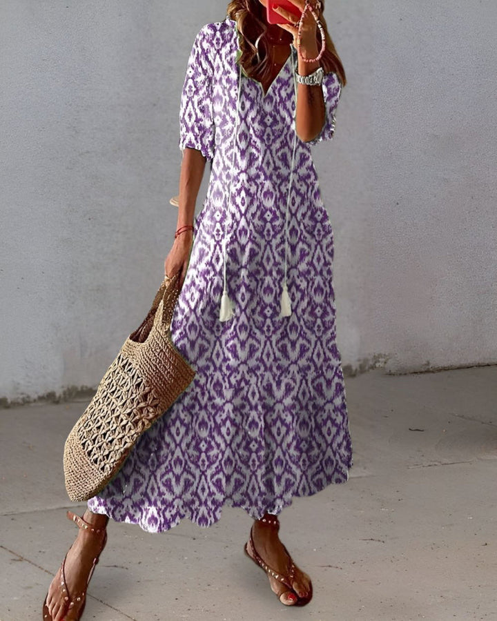 Celina | Vestido envolvente boho mágico