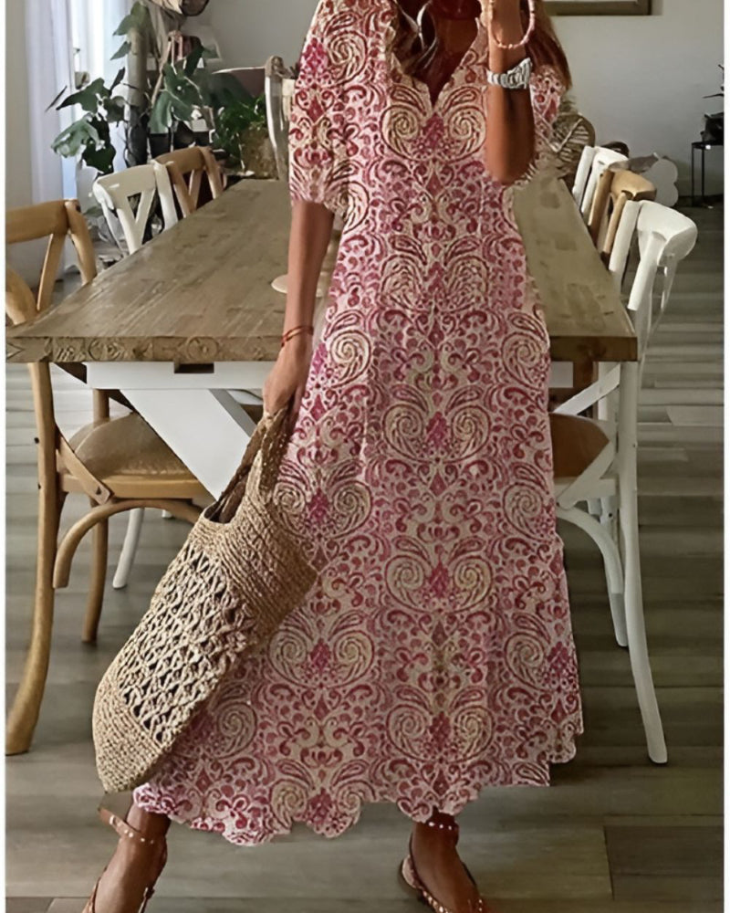 Celina | Vestido envolvente boho mágico