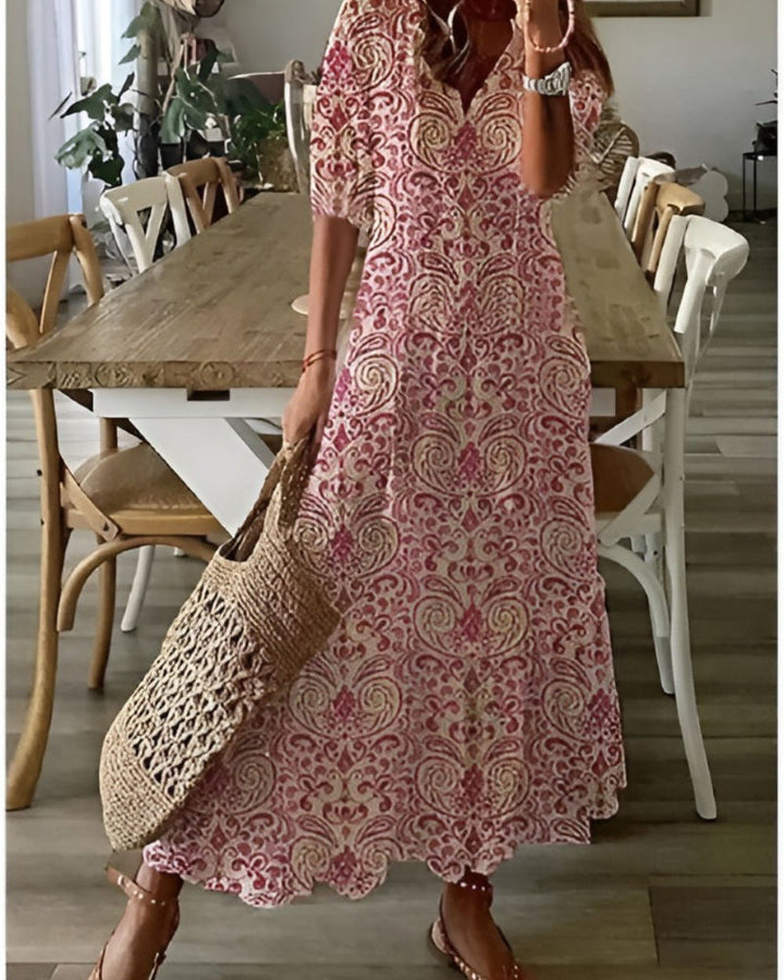 Celina | Vestido envolvente boho mágico