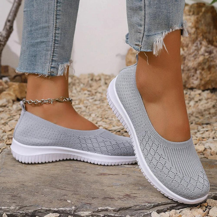 Nadia | Sapatos de malha fechados à frente