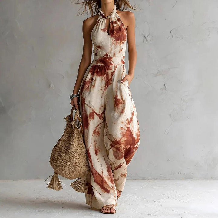 Aria | Robe longue fluide dos nu