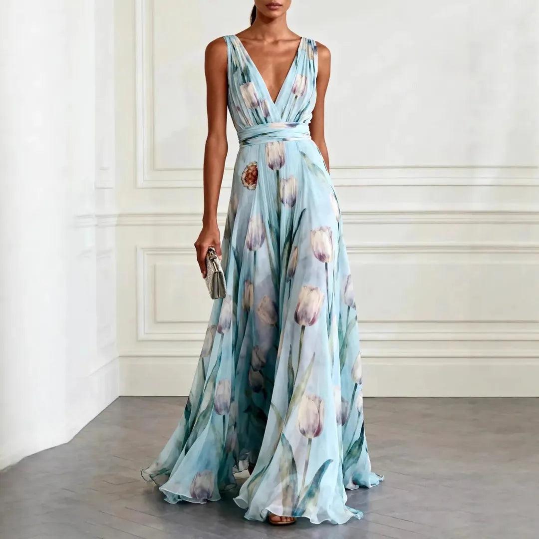 Niana | Women’s Tulip Hem Wedding Guest Dress