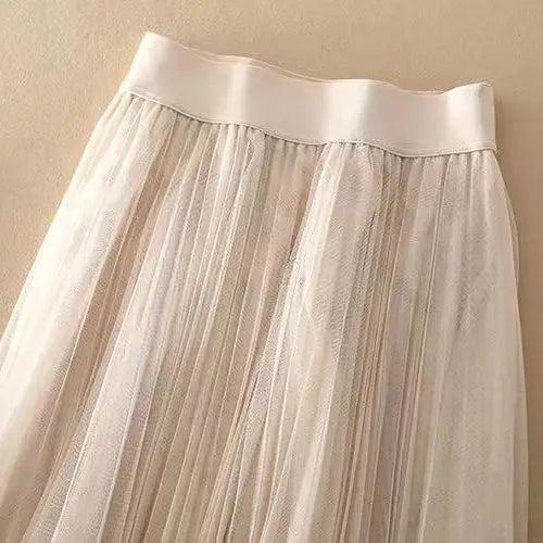 Morgan | Pleated Flowy Skirt