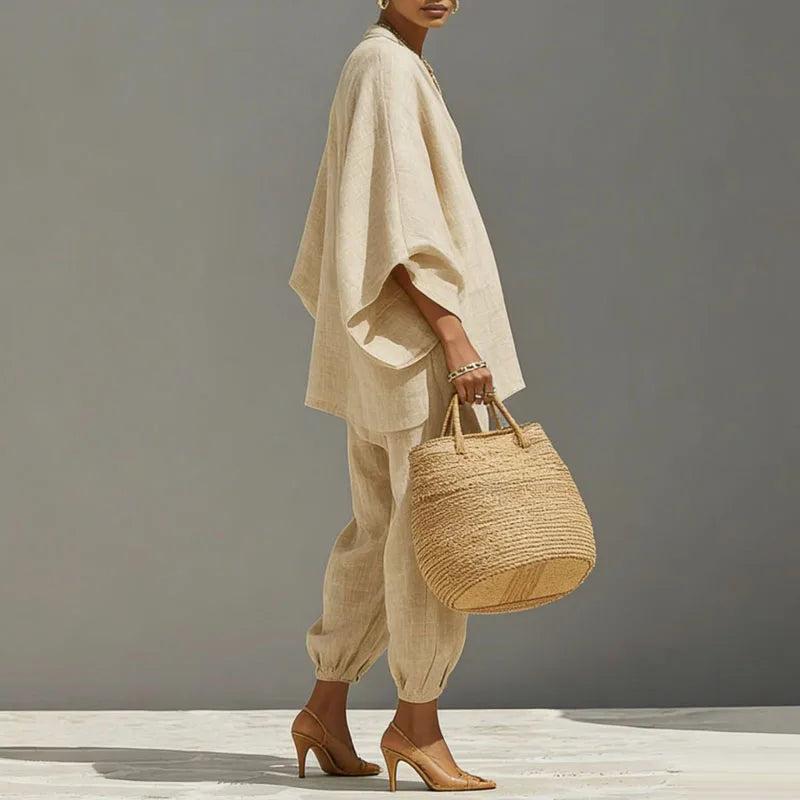 Joana | Ensemble coordonné pour femme en lin