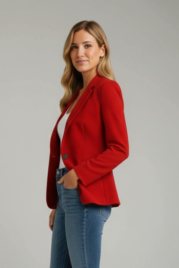 Parker | Blazer com lapela entalhada para mulher