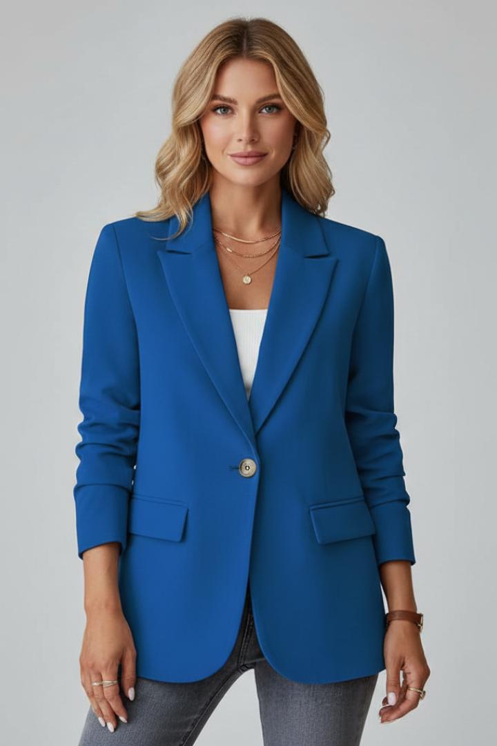 Parker | Blazer com lapela entalhada para mulher