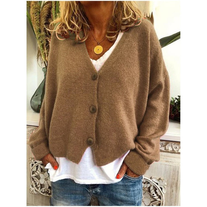 Amelia | V-Neck Oversized Cardigan