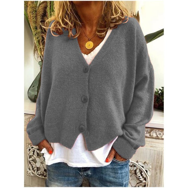 Amelia | V-Neck Oversized Cardigan