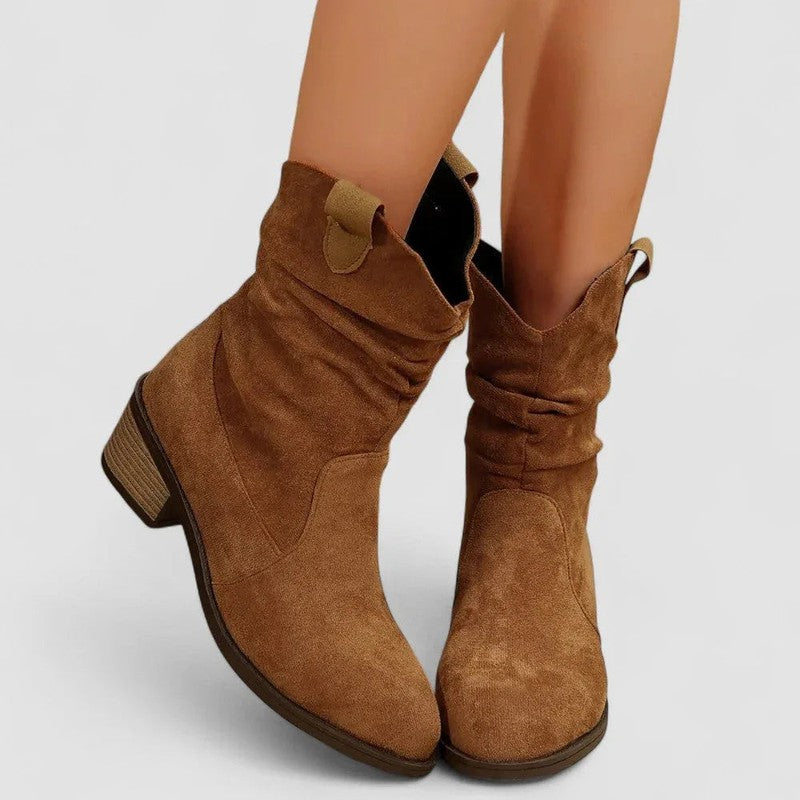 Rachy | Western-Inspired Slouch Boots