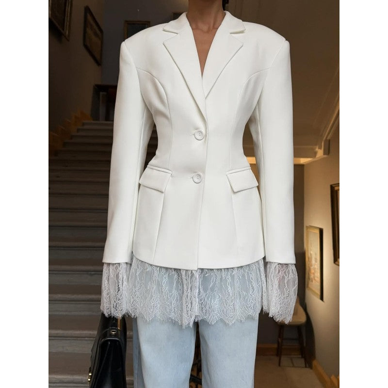 Vivienne | -Paneled Tailored Blazer