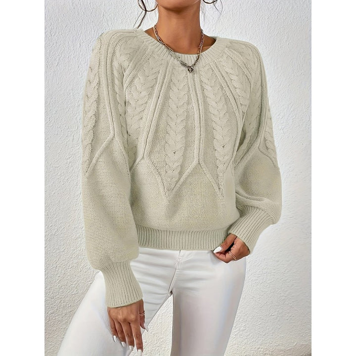 Women's Sweater | Relaxed Cable-Knit Pullover