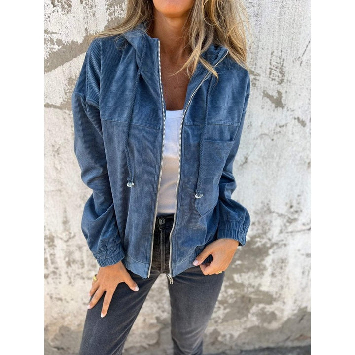 Women Jacket | Lauren Oversized Hooded Zip-Up
