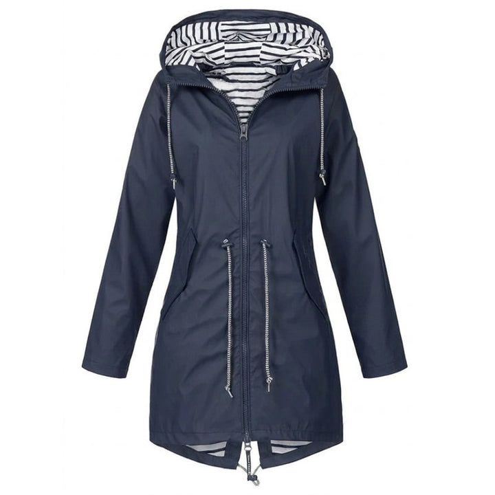 Women Coat | Margaret Hooded Drawstring Silhouette