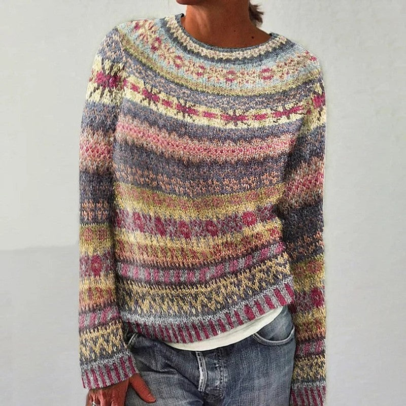 Signe | Fair Isle Knit Sweater
