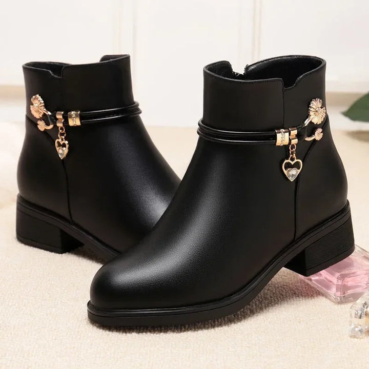 Constance | Wide-Toe Low-Heel Ankle Boots