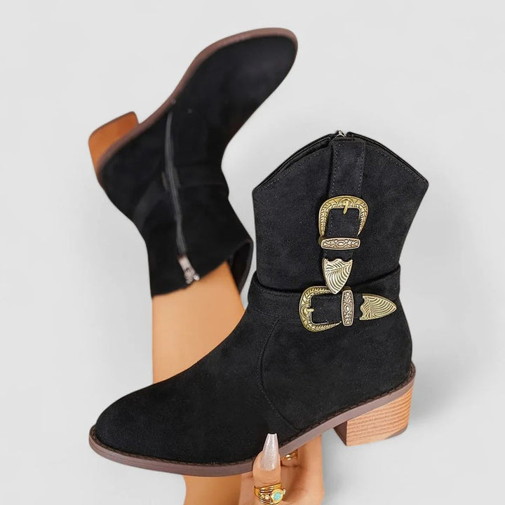 Women Western Ankle Boots