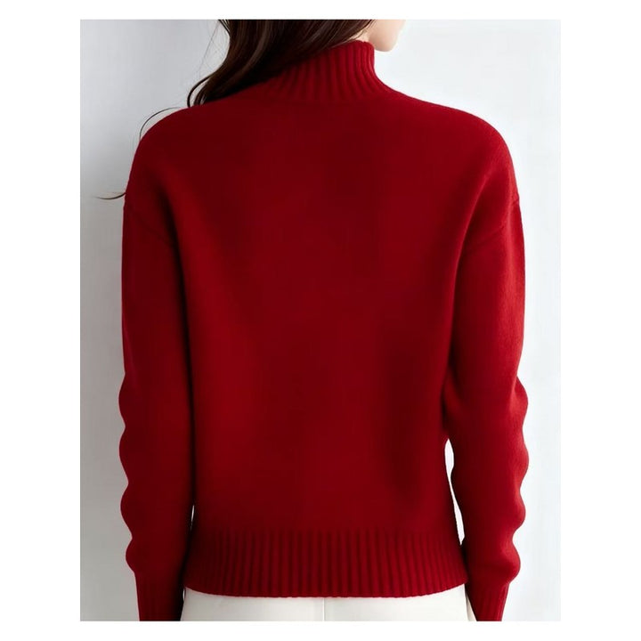 Vienna | High Neck Button Cardigan