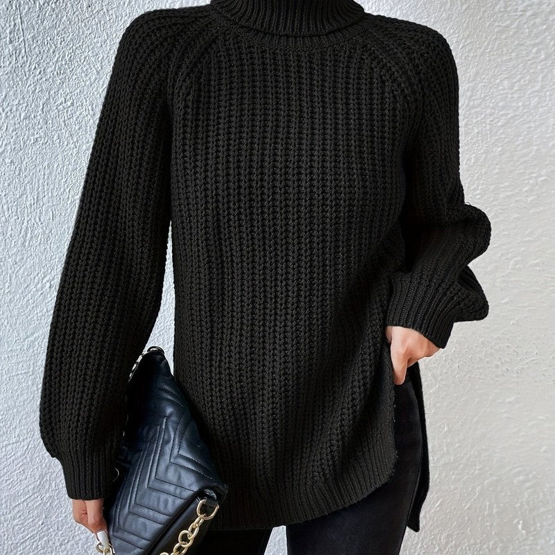 Camille | Relaxed Fit Oversized Turtleneck Sweater