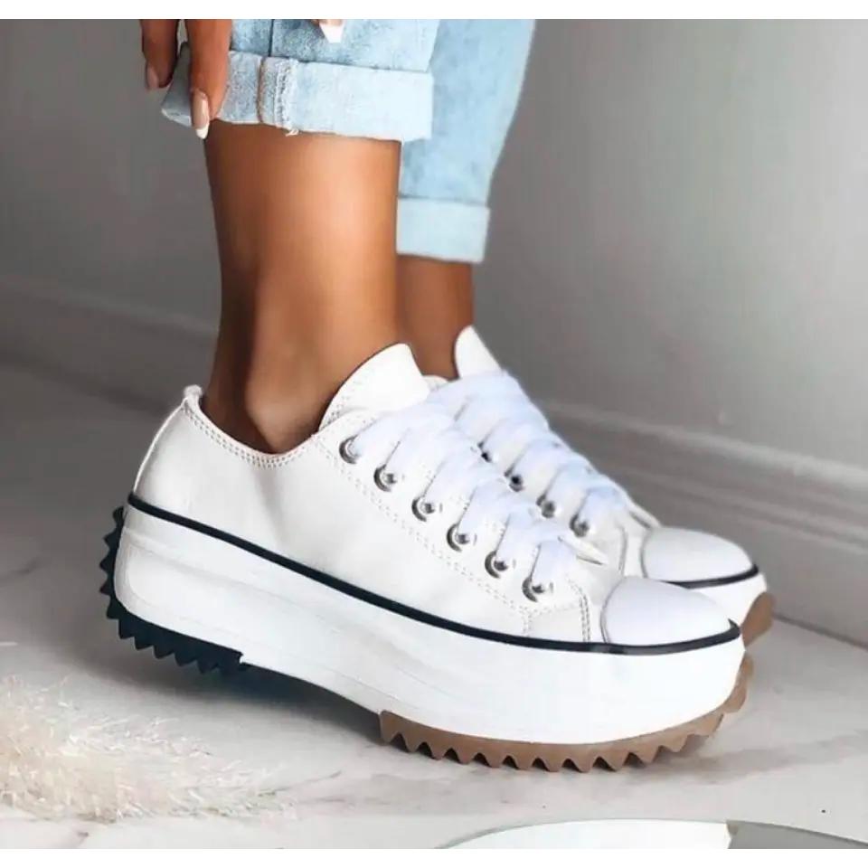 Kylie | Design stringato ortopedico a taglio basso