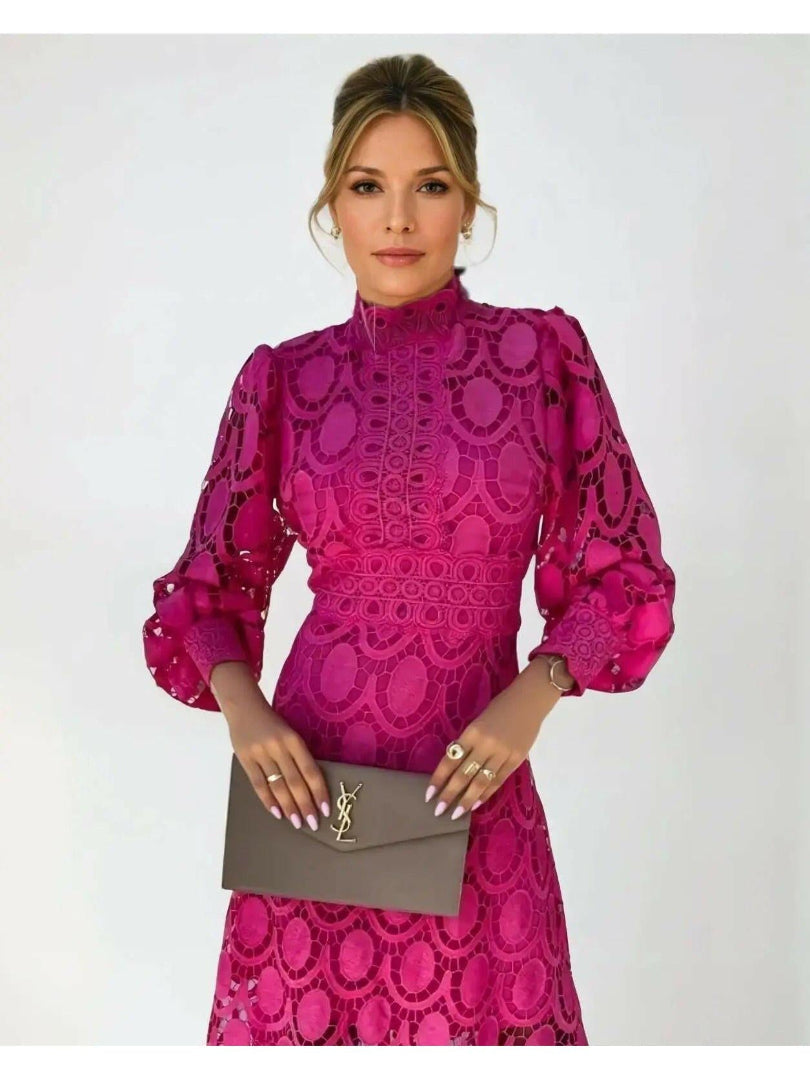 Seraphina | Μακρυμάνικο φόρεμα με δαντέλα