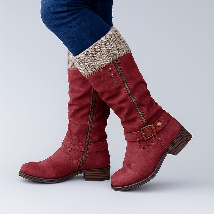Women's Bonnie | Buckled Mid-Calf Boots