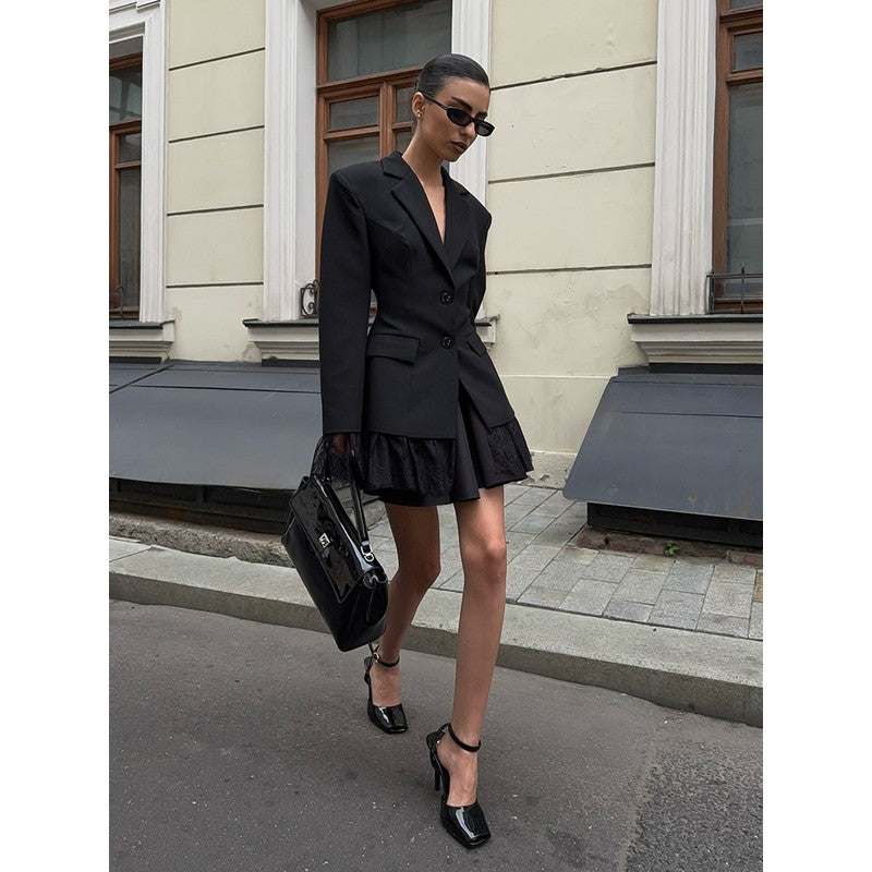 Vivienne | -Paneled Tailored Blazer